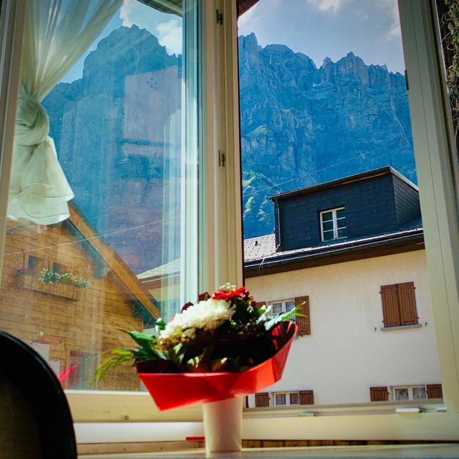 Weisses Roessli Hotel Leukerbad Kültér fotó