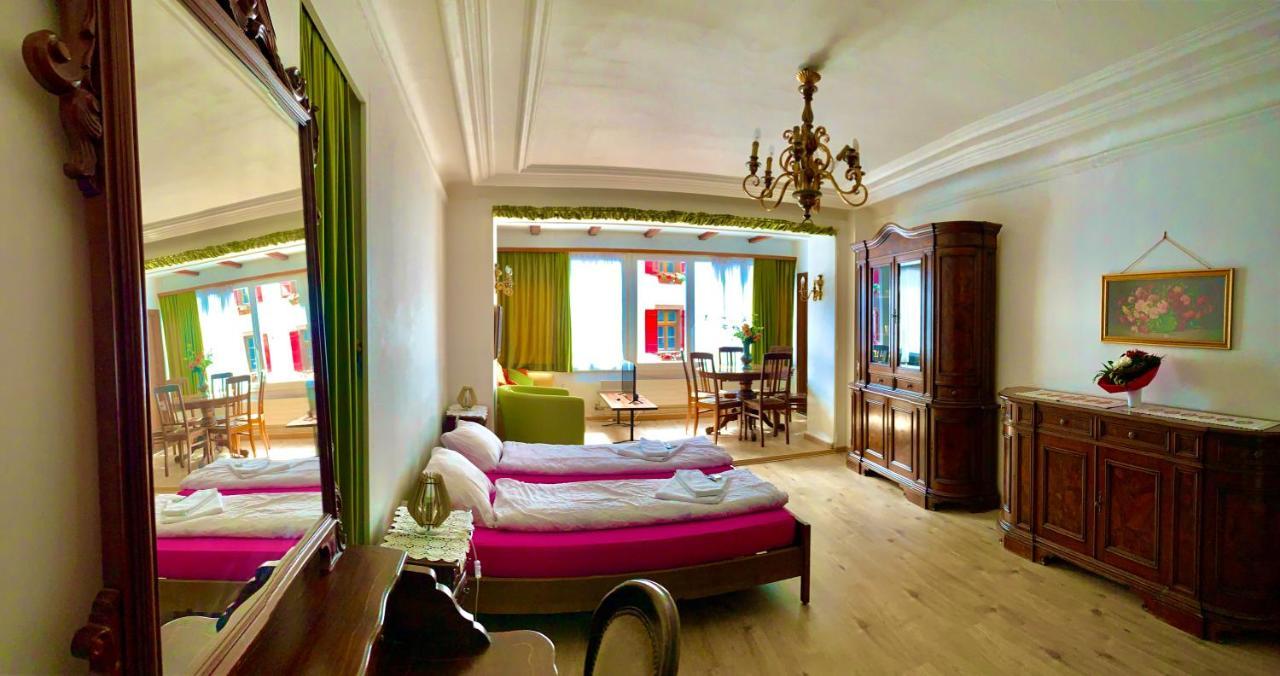 Weisses Roessli Hotel Leukerbad Kültér fotó