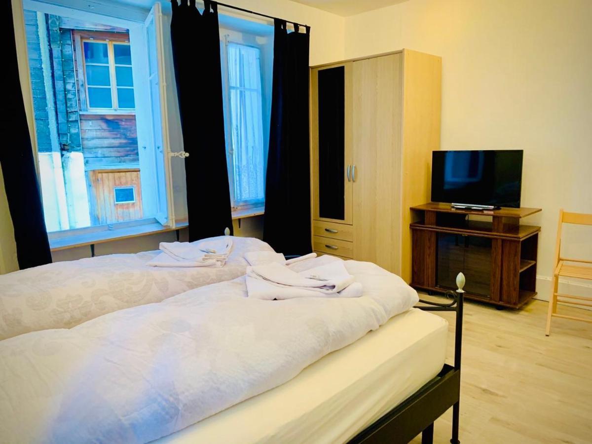 Weisses Roessli Hotel Leukerbad Kültér fotó