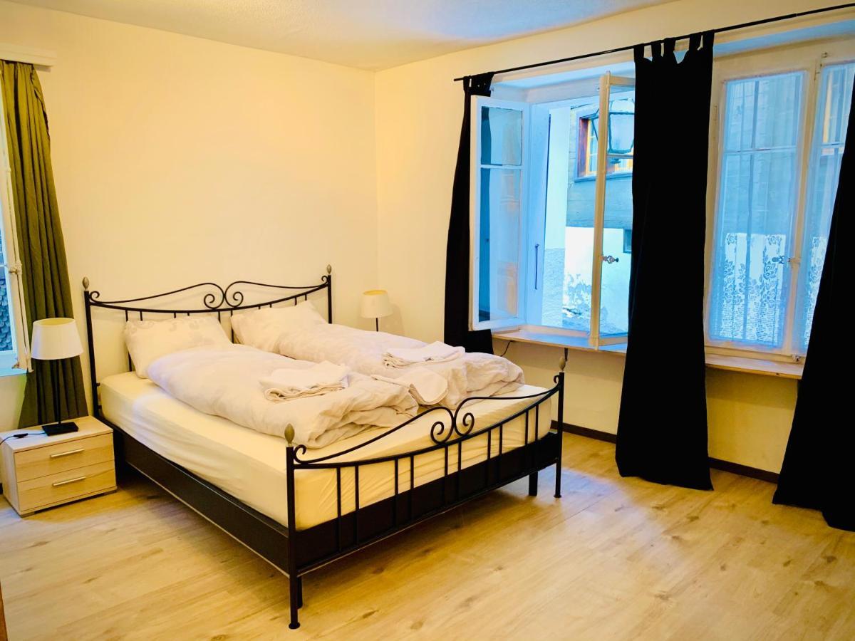 Weisses Roessli Hotel Leukerbad Kültér fotó