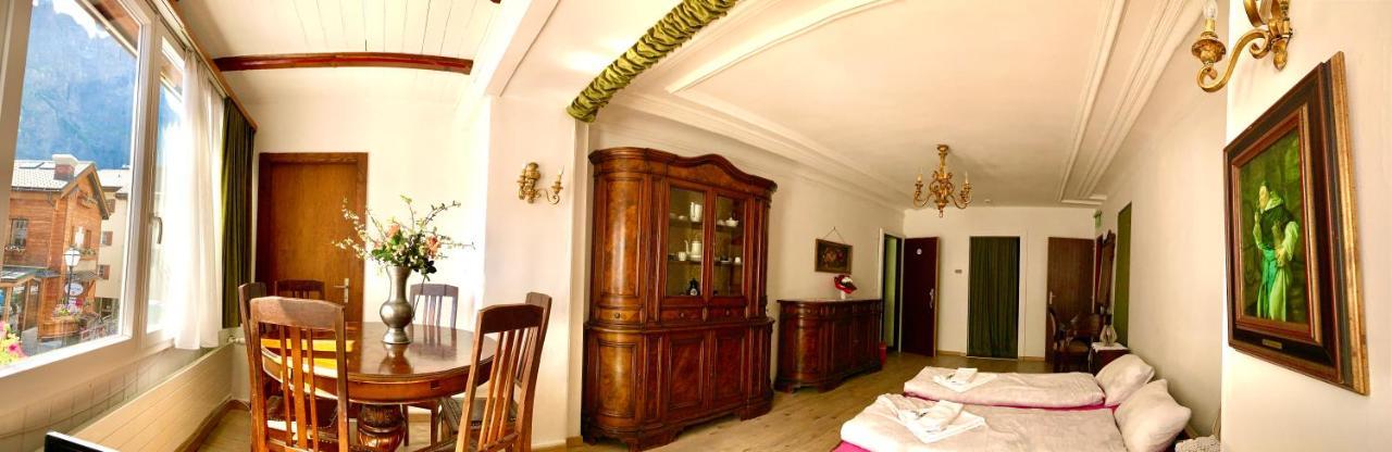 Weisses Roessli Hotel Leukerbad Kültér fotó
