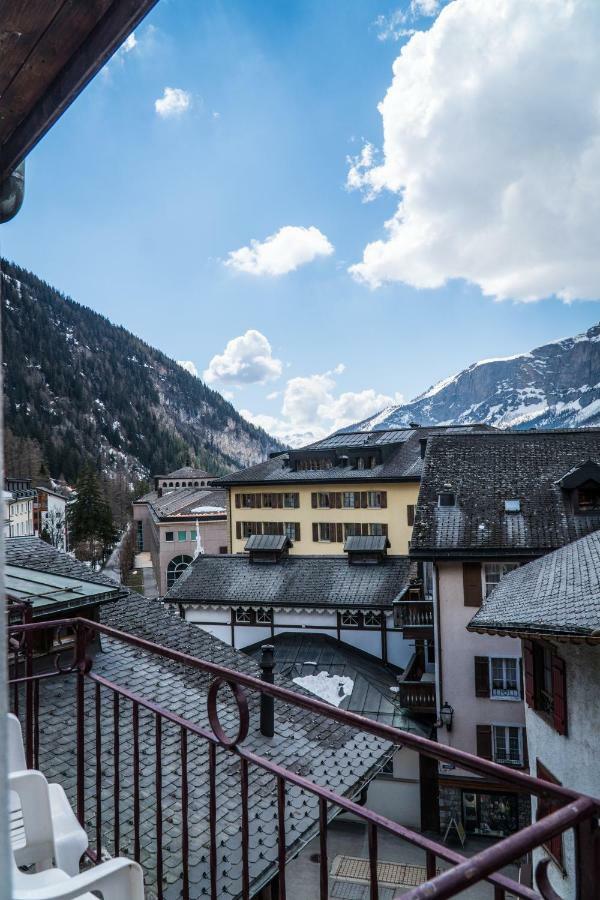Weisses Roessli Hotel Leukerbad Kültér fotó